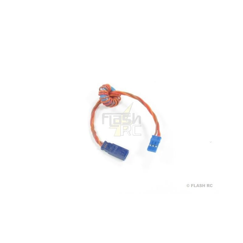 Prolunghe servo - Prolunga servo 15cm JR 0,35mm² attorcigliata con ferrite Muldental - FLASH RC