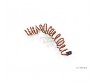 Cables servos - Prise Futaba male 100cm 0,25mm² Muldental - FLASH RC