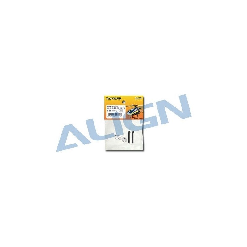 T-REX 450 PLUS/SPORT/V2 - H45131T - Support Alu de dérive - TREX-450 SPORT/V2 Align - FLASH RC