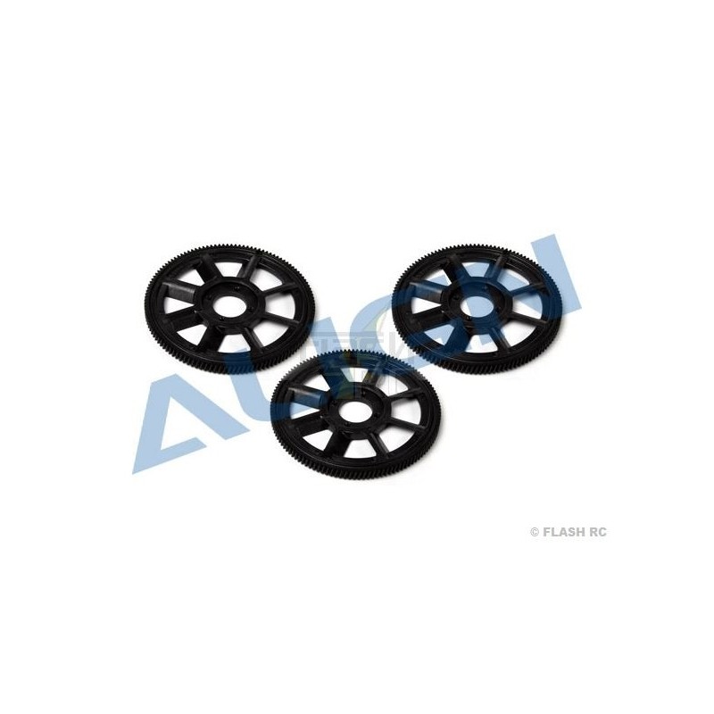T-REX 450 PLUS/SPORT/V2 - H45156QA - Main sprocket 121D helical M0.6 - TREX-450 SPORT/V2 Align - FLASH RC
