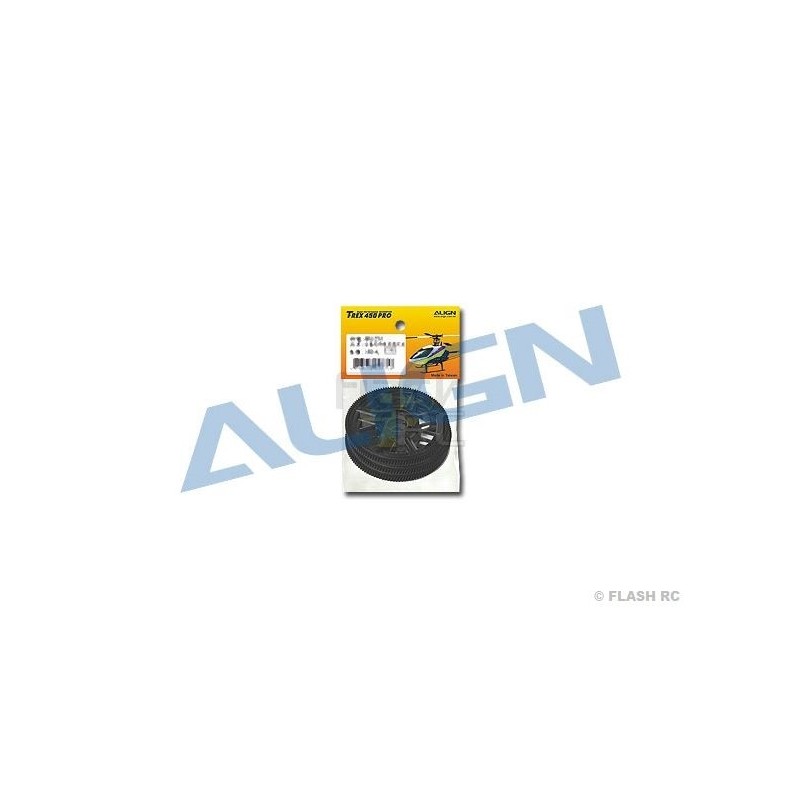 T-REX 450 PLUS/SPORT/V2 - H45156QA - Couronne principale 121D hélicoïdale M0.6 - TREX-450 SPORT/V2 Align - FLASH RC