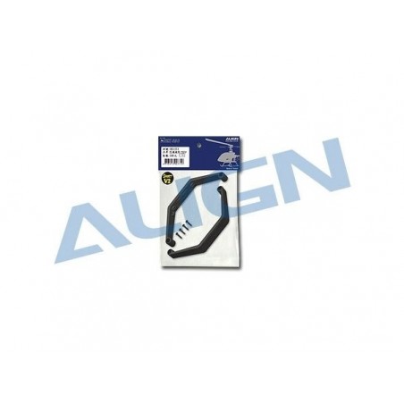T-REX 450 PLUS/SPORT/V2 - HS1293AA - Black landing skids - TREX-450 SPORT/V2 Align - FLASH RC