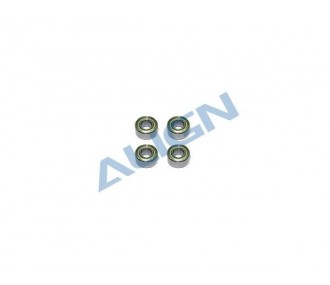 T-REX 450 PLUS/SPORT/V2 - HS1033 - Roulement MR52ZZ  (2x5x2.5mm) (4pcs) - TREX-450 SPORT V2 Align - FLASH RC
