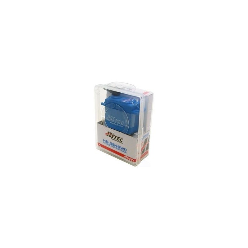 Servos - Hitec HS-5646WP MG Waterproof standard servo (61g, 12.9kg.cm, 0.18s/60°) - FLASH RC