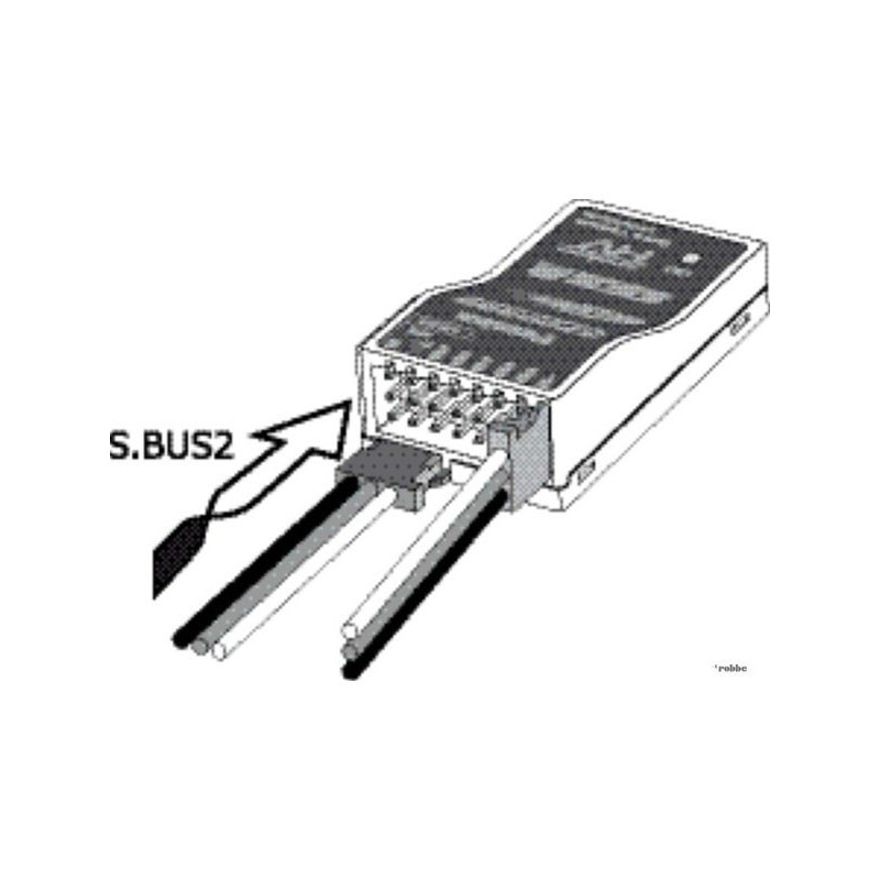 Futaba R6308SBT FASST 8 Channel Receiver