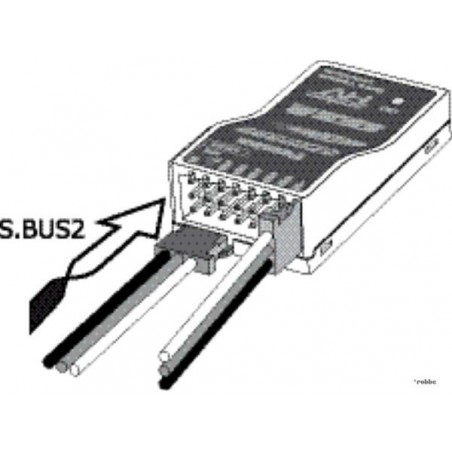 Receptor de 8 canales Futaba R6308SBT FASST