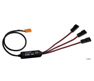 SBUS Futaba accessories and connectors - S-BUS decoder for 3 Futaba SBD-1 40cm Classic Servos - FLASH RC