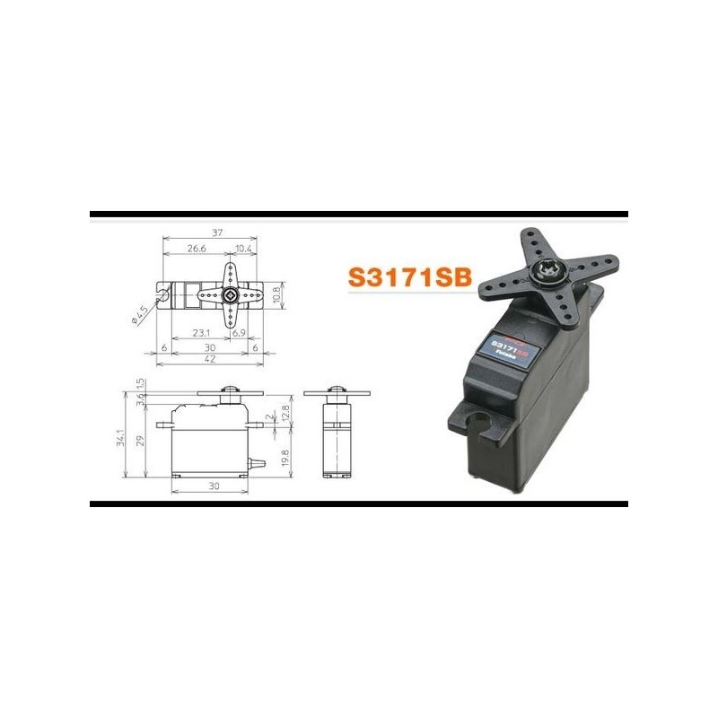 Futaba SBUS MG Mini Servo S3171SB