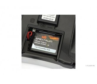 Baterías transmisor - Tx Spektrum lipo 2S 7.4V 4000mAh batería para DX7s/DX8/DX9 - FLASH RC 2