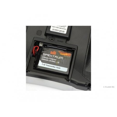 Baterías transmisor - Tx Spektrum lipo 2S 7.4V 4000mAh batería para DX7s/DX8/DX9 - FLASH RC