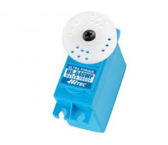 Servos - Hitec HS-646WP MG Waterproof standard servo (60g, 11.6kg.cm, 0.17s/60°) - FLASH RC