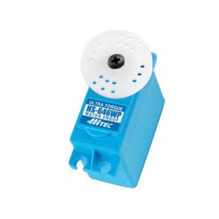 Servo standard Hitec HS-646WP MG Waterproof (60g, 11.6kg.cm, 0.17s/60°) - FLASH RC