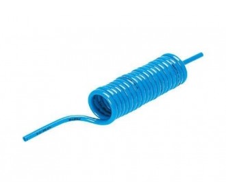 Tuyaux & accs FESTO - FESTO - Tuyau spiralé Festo 4mm bleu 100cm - FLASH RC