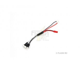 Für Akkus des Typs E-FLITE/BLADE/NINE EAGLE - Ladekabel für 3 Lipo 1S Akkus des Typs MCPX Blade - FLASH RC