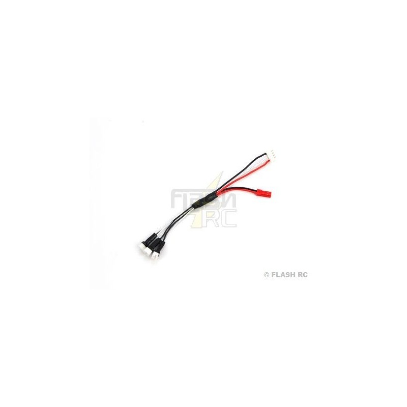 Für Akkus des Typs E-FLITE/BLADE/NINE EAGLE - Ladekabel für 3 Lipo 1S Akkus des Typs MCPX Blade - FLASH RC