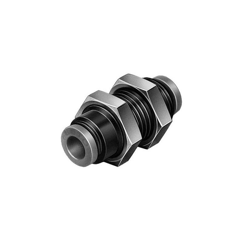 FESTO Straight Fittings - FESTO - Quick wall bushing for 4x3mm hose - FLASH RC