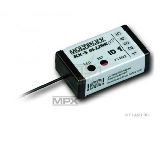 RX-5 M-LINK ID 1 gratuito, ricevitore Multiplex 2,4 GHz