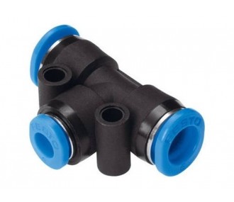 FESTO T-Fittings - FESTO - Quick release T-fitting for 2 pipes 4x3mm + 1 pipe 3x2mm - FLASH RC