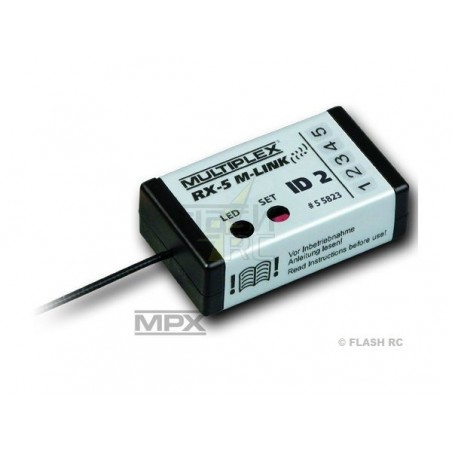 Receptor RX-5 M-LINK ID 2 Easy Star II, Multiplex de 2,4 GHz