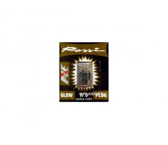 Candele di accensione a metanolo - ROSSI R8 extra cold spark plug - FLASH RC