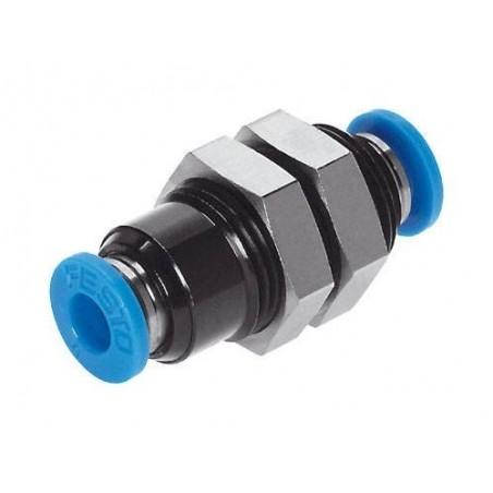 FESTO Straight Fittings - FESTO - Bulkhead fitting for 4x3mm pipe - FLASH RC