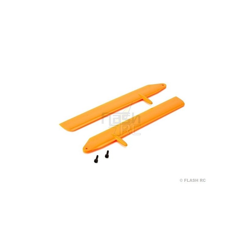 BLADE 130X E-FLITE - BLH3715OR - Pair of orange main flight blades - Blade 130X E-Flite - FLASH RC