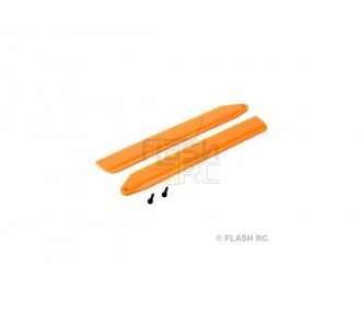 BLADE 130X E-FLITE - BLH3716OR - Par de palas principales naranja de alto rendimiento - Blade 130X E-Flite - FLASH RC