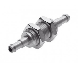 FESTO Messingverschraubungen - FESTO - Geriffelte Wanddurchführung für 4x3mm Schlauch - FLASH RC
