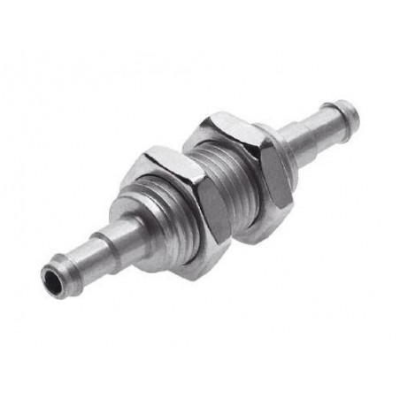 FESTO Messingverschraubungen - FESTO - Geriffelte Wanddurchführung für 4x3mm Schlauch - FLASH RC