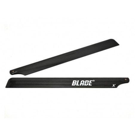BLADE 450 X E-FLITE - BLH4315 - Carbon-Hauptblatt 325mm mit Unterlegscheiben - Blade 450 X E-Flite - FLASH RC
