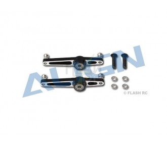 T-REX 550E - H55009 - Schwarze Metall-Mischpaddel + Lager - TREX 550E Align - FLASH RC