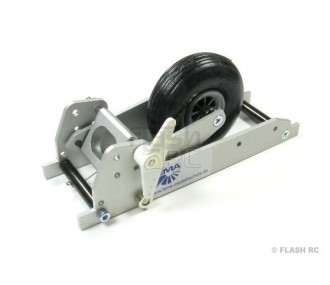 Tren de aterrizaje mecánico retráctil - Tren de aterrizaje retráctil FEMA 9810A 8-16kg (sin rueda) - FLASH RC 2