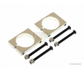 GAUI - Abrazaderas Boom para marcos CF GAUI 204700 - FLASH RC