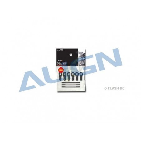 T-REX 550E - H55048 - Jeu de biellettes D + chapes - TREX 550E Align - FLASH RC