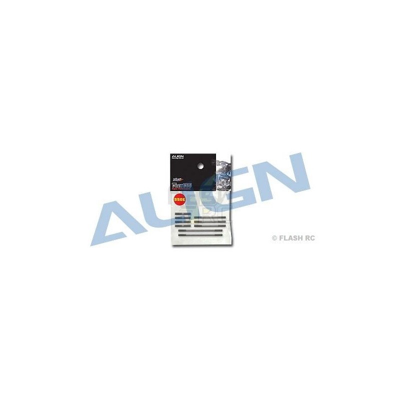 T-REX 550E - H55049 - Juego de bieletas A/E/D - TREX 550E Align - FLASH RC