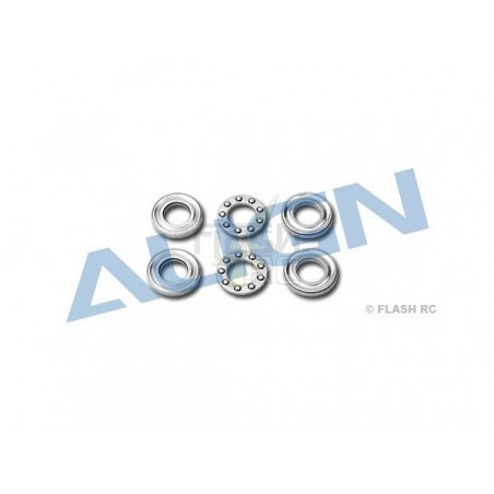 T-REX 550E - HN6125 - Cuscinetti a sfere reggispinta F5-10M (2 pz.) - TREX 550E Align - FLASH RC