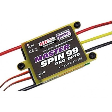 Brushless - Jeti MasterSPIN 99 Pro OPTO CONTROLLER - RC FLASH