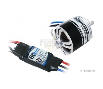 Propulsion Sets - Combo ECO 4120C V2 560kv (280g, 1400W) + 80A Controller - FLASH RC