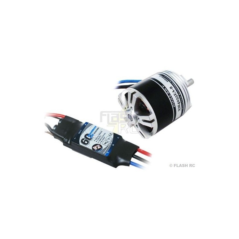 Sets de propulsión - Combo ECO 4120C V2 560kv (280g, 1400W) + Controlador 80A - FLASH RC