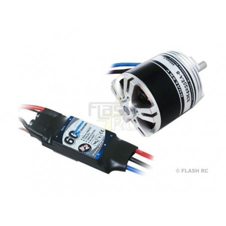 Set di propulsione - Combo ECO 4120C V2 560kv (280g, 1400W) + regolatore 80A - FLASH RC