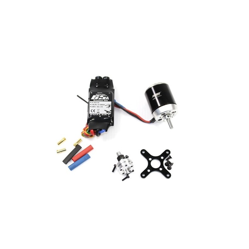 Conjuntos de propulsión - ECO 2826C V2 Combo (170g, 850kV, 720W) + Controlador XC65-Lite - FLASH RC