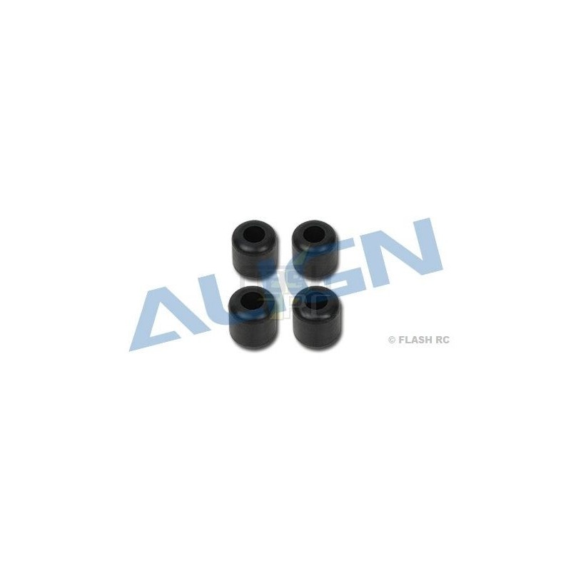T-REX 550E - H60064BT - Gomas del tren de aterrizaje (4 uds.) - TREX 550E Align - FLASH RC