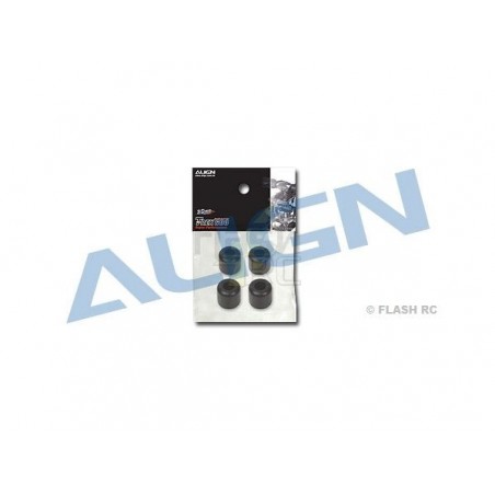 T-REX 550E - H60064BT - Fahrwerksgummis (4 Stck.) - TREX 550E Align - FLASH RC