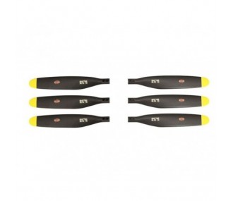 Motori e accessori per kit - FMS 14x8' eliche (3 pale) per F7F (2 set) - FLASH RC