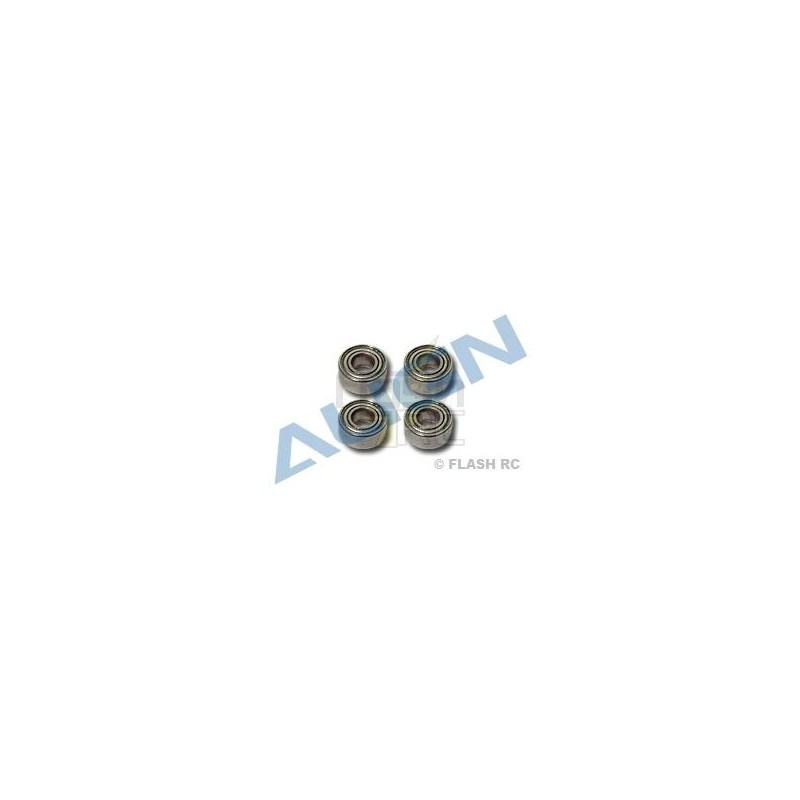 T-REX 600 E / PRO - H60086 - Roulements 683ZZ (dia.3 x dia.7 x 3mm) (4 pcs) - TREX 600 E Align - FLASH RC