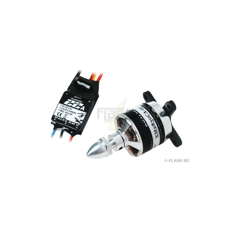 Propulsion Sets - Combo ECO 2312C V2 960kv (58g, 258W) + 22A Lite Controller - FLASH RC