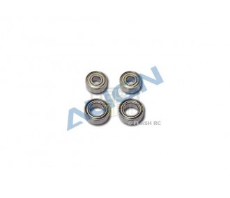 T-REX 600 E / PRO - H60104 - Cuscinetti MR83ZZ/MR95ZZ (2+2 pezzi) - TREX 600E Align - FLASH RC