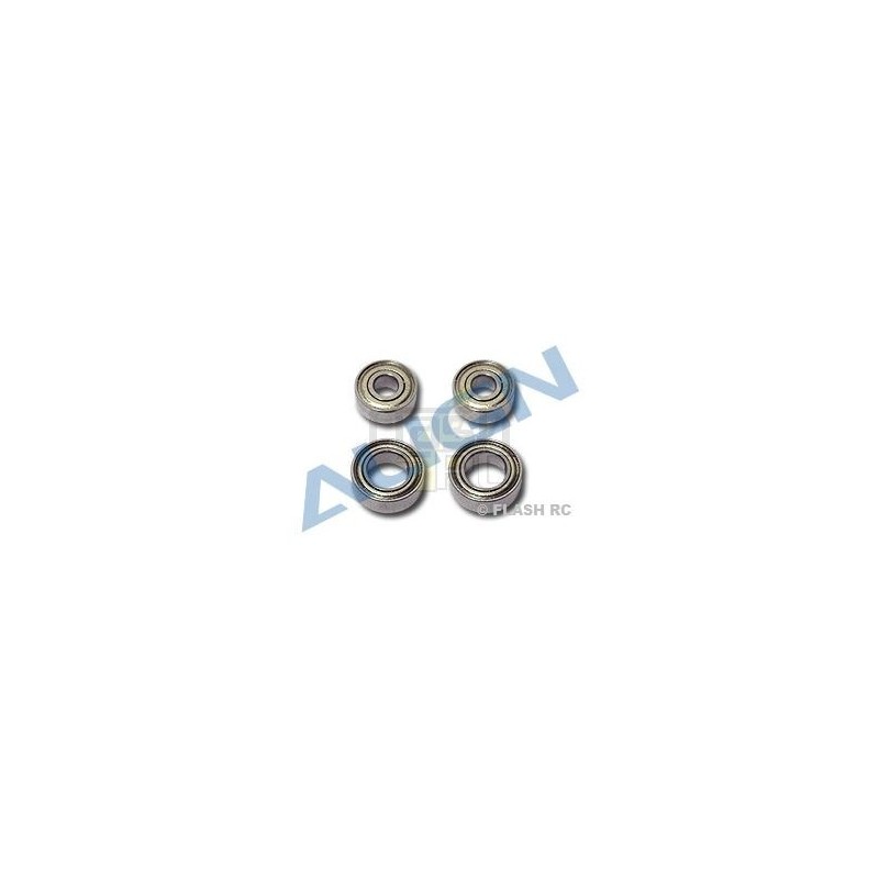 T-REX 600 E / PRO - H60104 - Lager MR83ZZ/MR95ZZ (2+2 Stck.) - TREX 600E Align - FLASH RC