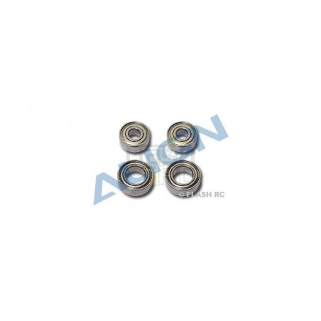 T-REX 600 E / PRO - H60104 - Lager MR83ZZ/MR95ZZ (2+2 Stck.) - TREX 600E Align - FLASH RC