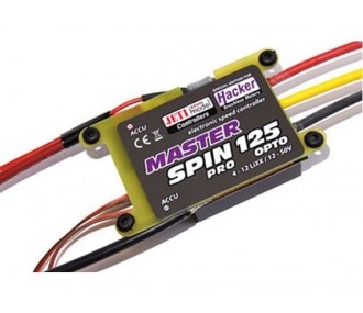 Sin escobillas - Jeti SPIN 125 Pro OPTO CONTROLLER - FLASH RC